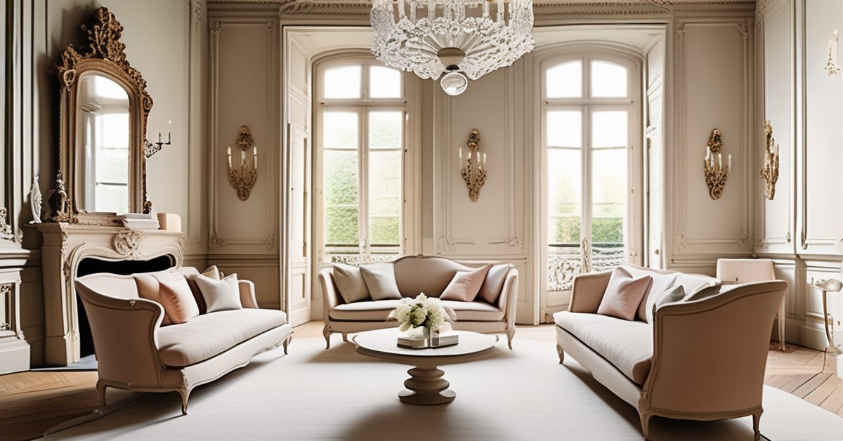 Styl francuski wnętrza: Paryski szyk w Twoim domu!