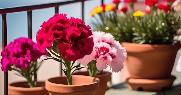 Goździki doniczkowe: Od sadzenia po kwitnienie – Kompletny przewodnik!