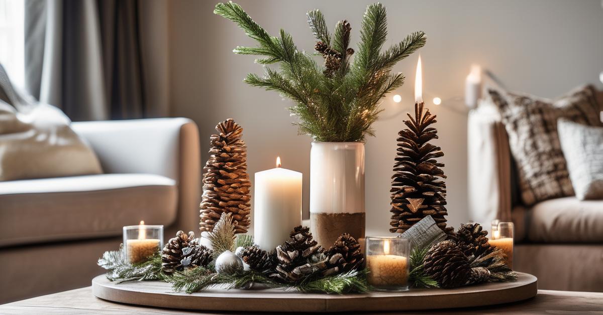 Stroik na stół do salonu: DIY, świąteczne i wigilijne dekoracje!