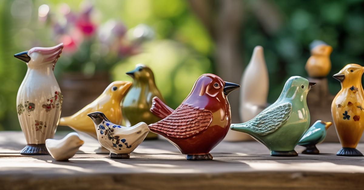 Figurka Ptak: Ceramiczne Ptaki w Różnych Kolorach i Kategoria cm!