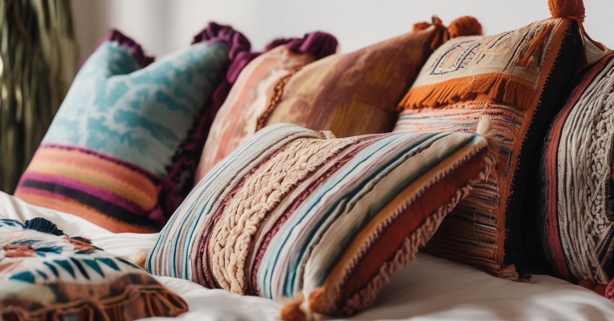 sypialnia boho inspiracje